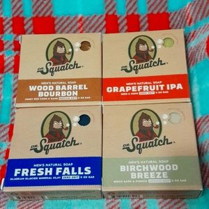 Dr. Squatch Men's soaps 4 pack